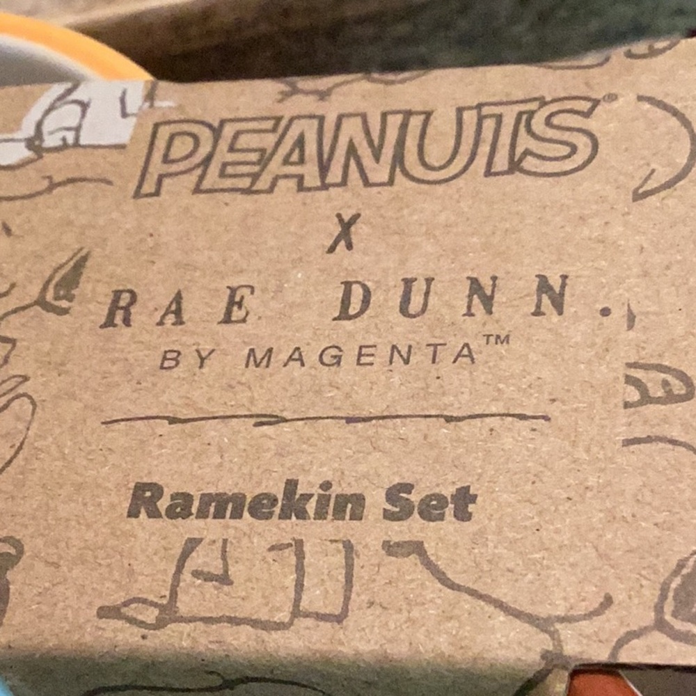 Peanuts x Rae Dunn Fall Ramekin Set - Picture 12 of 12